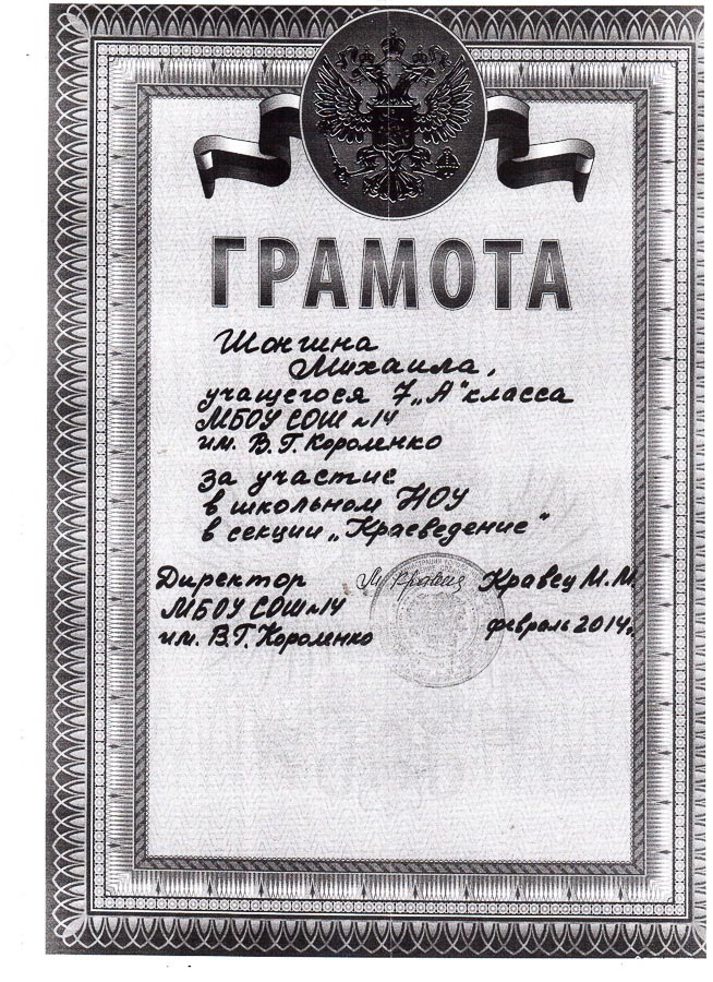 Достижения учеников