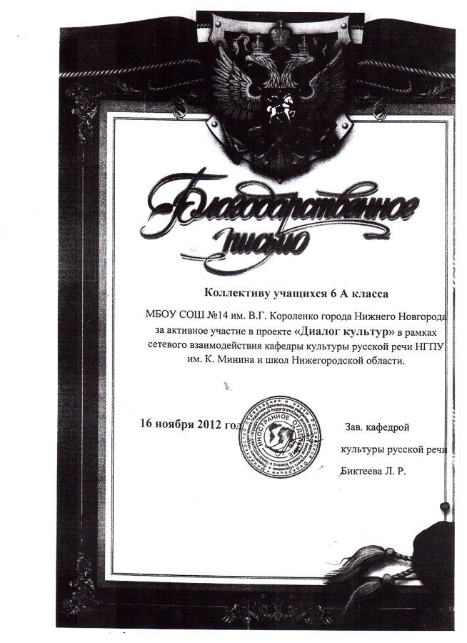 Достижения учеников