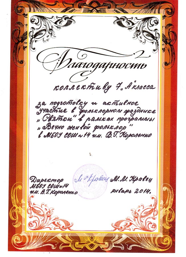 Достижения учеников