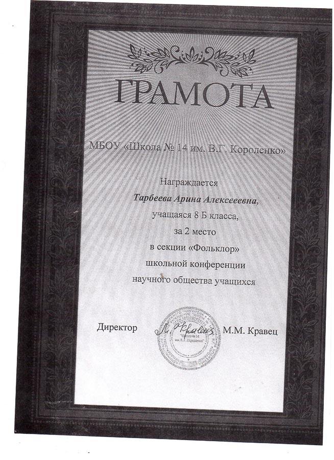 Достижения учеников