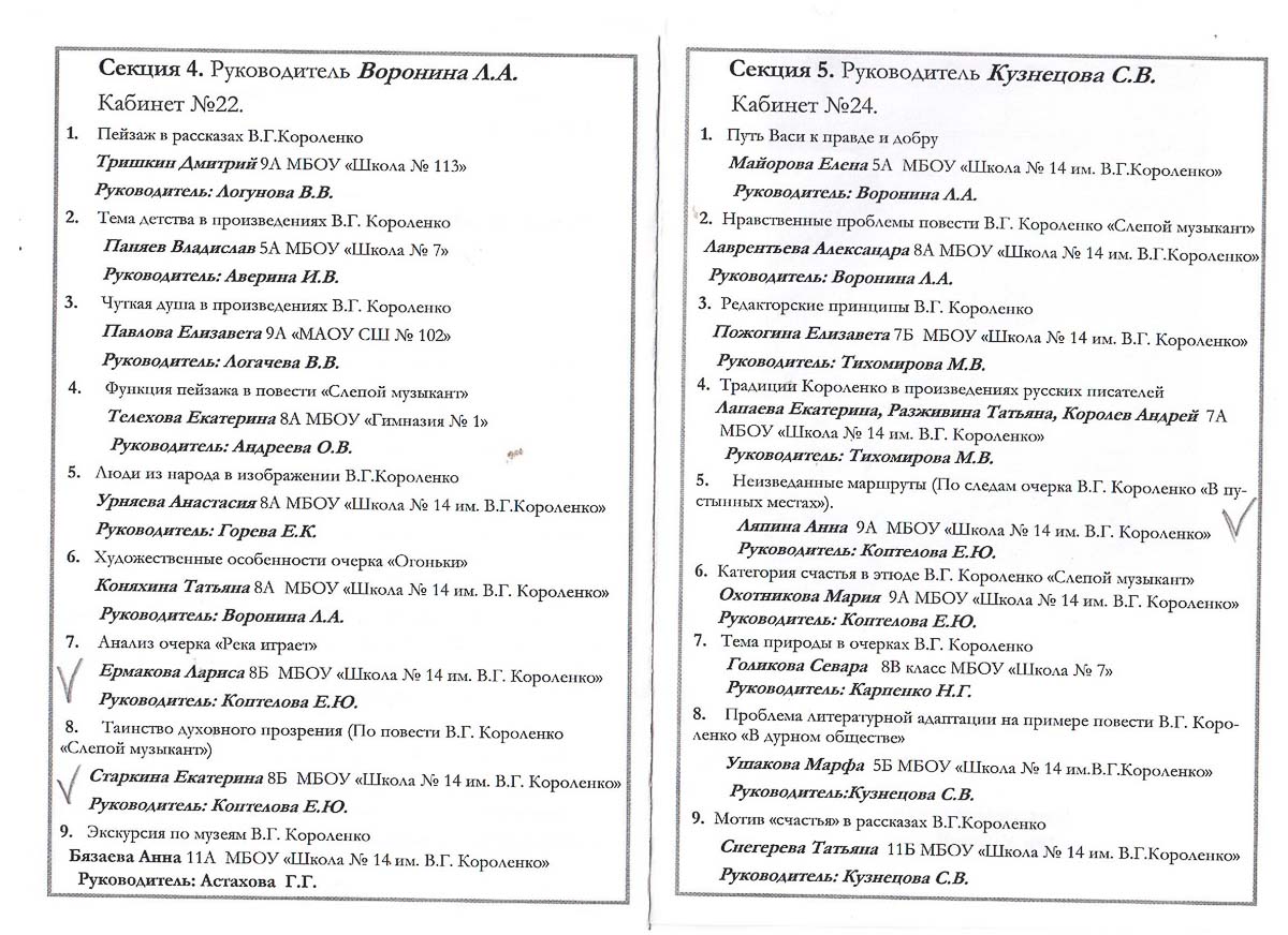 Достижения учеников