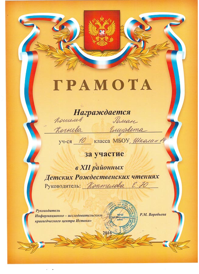 Достижения учеников